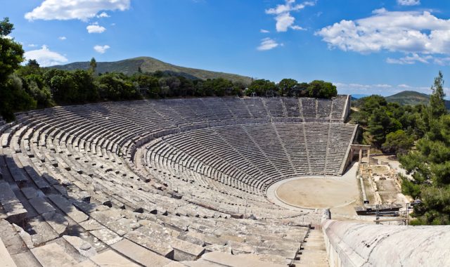 Theater,Of,Epidaurus,,Greece